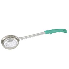 S.S.PORTION SERVER PERFORATED 4oz, SMALL HANDLE