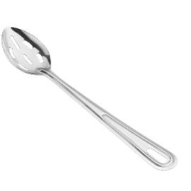 Slotted Basting Spoon 18" , Flat handle