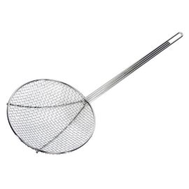WIRE MESH SKIMMER COARSE 14cm / 5.5"  long handle