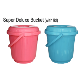 Super Deluxe Stripe Bucket with Lid 3L/101oz
