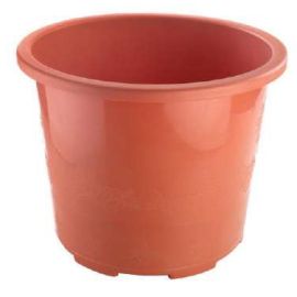 FLOWER POT NO. 11,  17.5"  TERRACOTTA