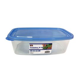 Food Container & Lid, 2400ml / 82.8oz