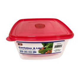 Food Container & Lid, 2250ml / 76.36oz