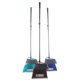 Stainless Steel Long Handle Dustpan with Broom