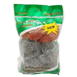 6pk Scrubber Scouring Pad, 4pc Sliver & 2pc Copper