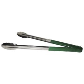 Utility Tong 16" With Color Handle  GREEN   