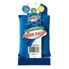 2PK SCRUB POWER FIBER PAD