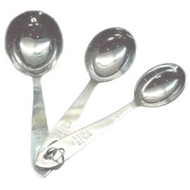 3pcs S/S MEASURING CUP/SPOON SET