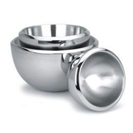 3pc Mixing Bowl Double Wall 15/20/25cm