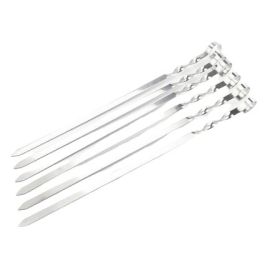 BBQ METAL SKEWERS  19"/50cm