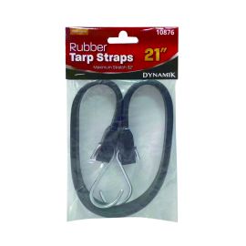 1PC Rubber Tarp Strap, 21" Length, Max. Stretch 32"