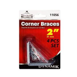 4PC 2" (51MM) CORNER BRACE