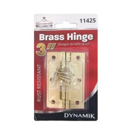 2PC 3" BRASS UTILITY HINGES