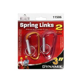 2PC 3" BRIGHT SPRING LINKS