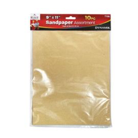 10PC 9"x11" SANDPAPER