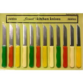 KNIFE FIXWELL  12pc/Card