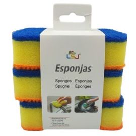3PC DISH WASHING SPONGE 