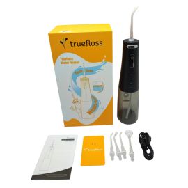Truefloss Water Flosser Oral,  Cordless  White & Black Color